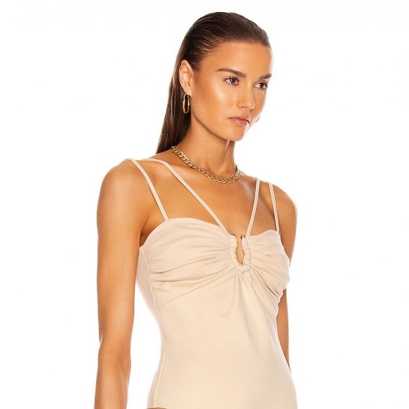 Nicholas Joan Biege Bodysuit (small) - Picture 4 of 6
